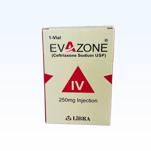 Evazone 250mg Injection (I/V)