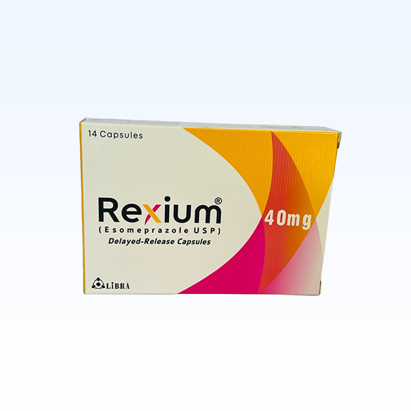 Rexium 40mg caps